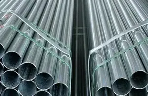 Pemasok Cina menawarkan pipa baja galvanis Harga menguntungkan Q345 baja karbon ERW JIS GS Las pipa baja bersertifikat