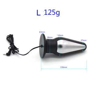 Électrostimulateur vaginal, <span class=keywords><strong>Plug</strong></span> <span class=keywords><strong>anal</strong></span> électrique de grande taille (S, M, L), Masseur de prostate, Dispositif médical, Jouets sexuels pour hommes et femmes - Product Image 4