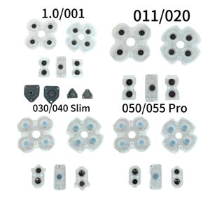 Set di Gommini Conduttivi di Alta Qualità per PS4, Pad di Contatto per Pulsanti PS4 JDS JDM 010 / 001 / 011 / 020 / 030 / 040 / <span class=keywords><strong>050</strong></span> / 055 - Product Image 1