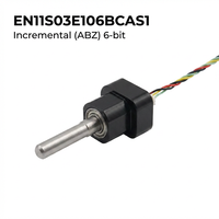Encodeur magnétique rotatif absolu monobloc 16 bits haute précision 16 384 P/R, signal stable pour contrôle de mouvement robotique précis