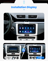 Layar IPS 9 Inci 2 Din DVD Mobil GPS Navigasi RDS DSP 1G 16G 2G 32G Android 10.0 Pemutar Multimedia Mobil Radio