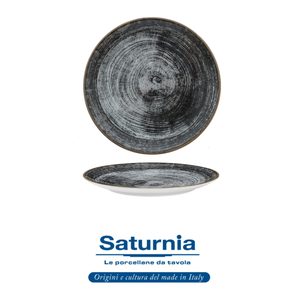 Assiette ronde noire Saturnia Siviglia, assiette à dessert, 21 cm, pour la restauration, les hôtels, les fournitures en gros - Product Image 4