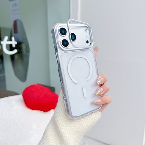 Custodia rigida in PC di buona qualità per <span class=keywords><strong>iPhone</strong></span> 17 Pro Max, <span class=keywords><strong>cover</strong></span> <span class=keywords><strong>trasparente</strong></span> con supporto per obiettivo per <span class=keywords><strong>iPhone</strong></span> 11 12 13 14 15 16 - Product Image 2