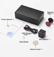 Mini caméra de surveillance de sécurité WiFi sans fil HD avec détection sonore vision nocturne et fonction infrarouge adaptée aux caméras IP