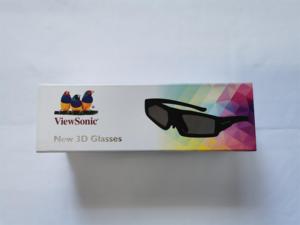 Viewsnoic 3D-bril voor DLP-projectoren 3D actieve bril voor films en games 3D-stijlbril Zwart - Product Image 5