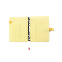 Carnet rechargeable en cuir avec logo personnalisé, couverture en cuir PU A5, utilisation au bureau et à l'école, expédition rapide, approvisionnement direct d'usine