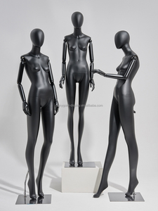Esposizione di vestiti in fibra di vetro Curvy donne sedute Stand braccia flessibili tutto il corpo manichini femminili per negozio di abbigliamento Boutique - Product Image 2