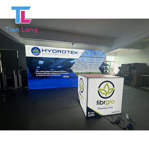 Caja de luz SEG de tela retroiluminada personalizada para publicidad Marco de aluminio Cabina de exhibición de ferias comerciales para bodas y exposiciones - Product Image 1