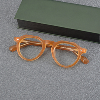Monture de lunettes de sport classique 2024 en acétate épais à monture complète, unisexe, de luxe, de créateur, pour visages en forme de losange, pour myopes