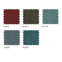 Tissus pour meubles d'extérieur, tissu Oxford en denim d'oléfine, tricoté en trame, enduit de PU, résistant à l'eau, anti-UV, 100% polypropylène