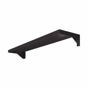 Étagère empilable Usag 722x164x70 mm en acier noir, fixation murale par vis, durable, 1 niveau - Product Image 1