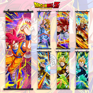 2325 Designs Haute Qualité 70*25cm Taille Anime Dragoned <span class=keywords><strong>Ball</strong></span> <span class=keywords><strong>Z</strong></span> Super Goku Vegeta <span class=keywords><strong>Cell</strong></span> Trunks Affiches Suspendues - Product Image 2