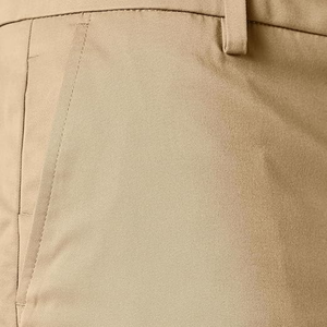 Shorts décontractés pour hommes, longueur genou, tissés, taille mi-haute, fermeture boutonnée - Product Image 6