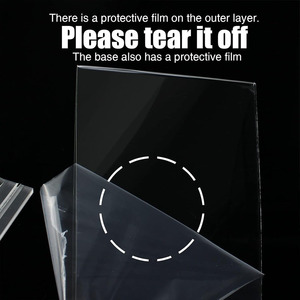 Tùy chỉnh kích thước Acrylic giữ dấu, hai mặt hiển thị đứng Bảng Menu hiển thị đứng t hình máy tính để bàn hiển thị đứng - Product Image 3