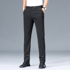 ชุดเดรสใหม่สำหรับผู้ชายกางเกงทรงตรงแบบบางกางเกงฤดูร้อน - Product Image 5