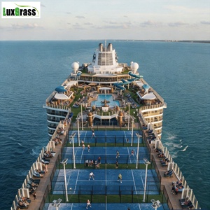 Cancha de Pádel Exclusiva en Barco de Crucero de Alta Gama, Placa de Acero Galvanizado en Caliente Anticorrosión - Product Image 2