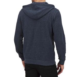 Nouveaux hommes personnalisés couleur unie polaire à capuche uni poids lourd haute qualité broderie imprimé fermeture éclair personnalisé surdimensionné homme à capuche - Product Image 3