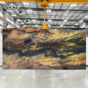 Dalle de pierre naturelle polie moderne GOLDTOP, quartzite Macaubas Illusion, pour plan de travail de cuisine, villa, appartement, hôtel - Product Image 3