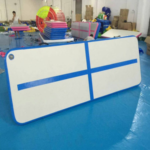 Tapis de <span class=keywords><strong>gymnastique</strong></span> gonflable pour <span class=keywords><strong>gymnastique</strong></span>, yoga et lutte <span class=keywords><strong>Matelas</strong></span> de piste pneumatique résistant à l'usure avec frais d'expédition inclus - Product Image 4