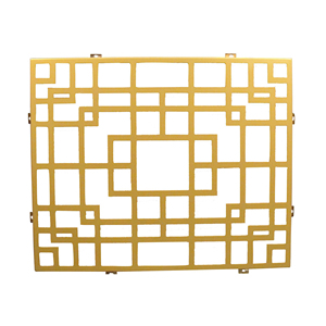 Hochwertiges Architektur-<span class=keywords><strong>Design</strong></span> 6000er Serie Aluminium-Außenwand-Dekorplatte mit Perforierung und Biege-, Schneid- und Schweißdienstleistungen - Product Image 3