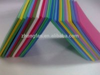 Feuille de mousse éponge écologique, haute élasticité, recyclée, souple, en EVA, PE, XPE, IXPE, EPE, de 2 mm à 100 mm, multicolores