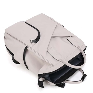 Polyester Waterproof Women <b>Backpack</b> Square Zipper Soft Handle Daily Shoulder Bag Wholesale - Product Image 6
