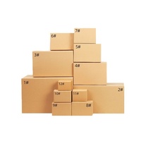 Großhandel Extra Harte Wellpappe Flachkartons für Ausstellungen Supermarkt Logistik Kartons Express-Verpackung Kleiner Versand