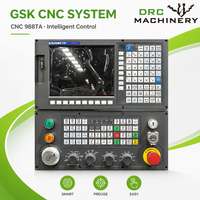 Tour CNC Fanuc GSK TCK46M à servomoteur, petit tour horizontal à broche unique, moyenne capacité, banc plat, haute précision