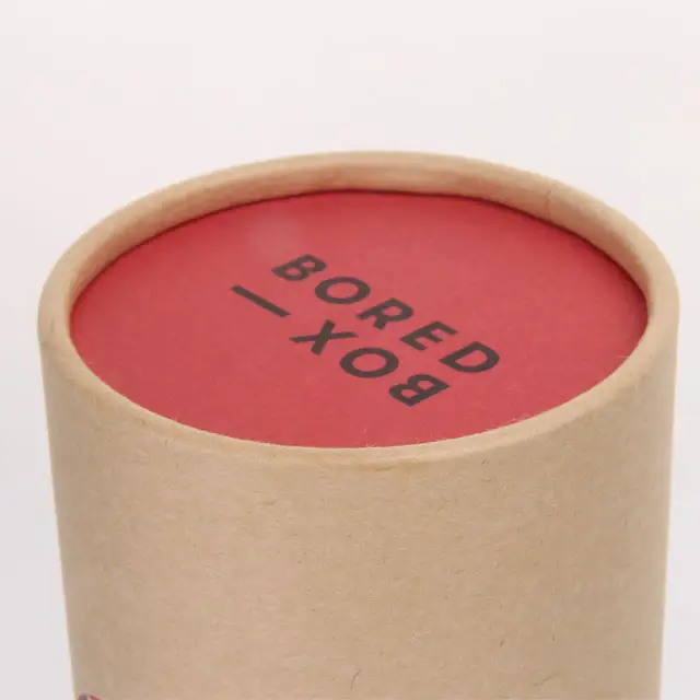 Amazing quality diameter 8cm cardboard round box cylinder tube packaging for t-shirt