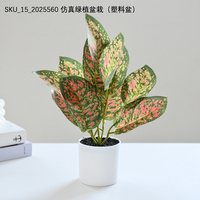 Plantes artificielles en soie en pot, écologiques, à simulation réaliste, pour décoration intérieure créative de bureau, bonsaï unique pour mariage