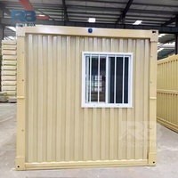 Maison mobile modulaire préfabriquée économique Rapid Box de 20 pieds, 2 à 3 chambres, maison préfabriquée pliable, maison préfabriquée en conteneur pliable