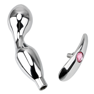 Plug Anale in Lega Metallica, Dilatatore Anale con Perline, Giocattoli Stimolanti per Donne e Uomini - Product Image 4