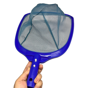 Red de Recolección de Hojas para <span class=keywords><strong>Piscina</strong></span> Azul Resistente, Cesta de Malla Ultrafina, Mango Ergonómico, Marco de PE Duradero para Piscinas Elevadas - Product Image 5