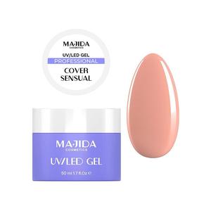 Majida Cosmetics UV LED Gel Cover Sensual 50 Ml Professional <b>Nail</b> Polish - Product Image 2