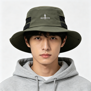 Sombrero de Pescador para Hombre de Secado Rápido y Transpirable con Protección Solar UPF 50+ y Laterales de Malla - Product Image 1
