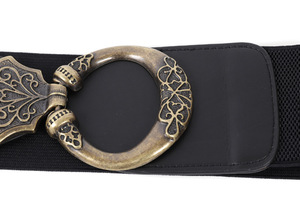 Cinturón Elástico Medieval Renacentista con Hebilla Vikinga Retro, Cinturón <span class=keywords><strong>de</strong></span> Cuero PU para Cosplay - Product Image 6