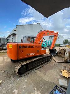Excavadora usada HITACHI EX120-5 con EPA y motor original. Excavadora de segunda mano de alta calidad a precio económico. - Product Image 3
