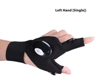Réparation d'urgence moderne pêche de nuit lampe de poche LED gants lumineux en plastique doigt lumières pour les fêtes
