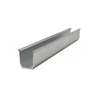 Support de montage solaire en métal Traprzoidal pour toit, mini-rail solaire, rail court