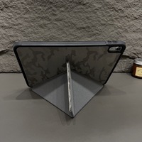 Camouflage rétro pour iPad Pro housse de protection plate MiniY pliant Air Anti-flexion 10/11 génération dur 13 pouces