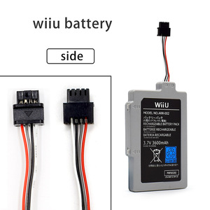 Wii U <b>Rechargeable</b> <b>Battery</b> 3.7V 3600mAh Li-ion <b>Pack</b> For Game Console - Product Image 5