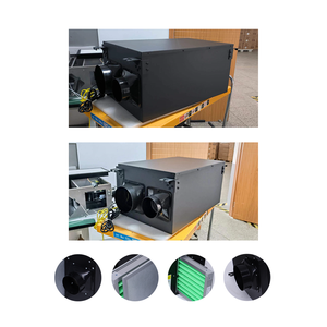 <span class=keywords><strong>Deshumidificador</strong></span> de compresor doméstico de 60 L/Dh con purificación de aire Secador de aire de bajo ruido y eficiencia energética para oficina de sótano - Product Image 4