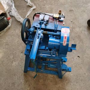 Yuvarlak demir diş ahşap bar diş paspas bar süpürge sopası diş ahşap soket makinesi, dokunarak makinesi, ahşap sap diş - Product Image 4