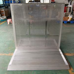 イベントステージ群衆制御バリケード アルミ合金製 モジュール式 防錆 遮断安全バリケードフェンス - Product Image 2