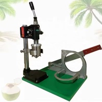 Presse-Noix de Coco Manuelle Ouvre-Noix de Coco Verte Machine à Peler et Couper