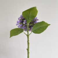 Fleurs d'hortensia artificielles HGA, toucher réel, vente en gros, fleurs d'hortensia artificielles en vrac, OEM ODM pour la décoration d'arche de mariage