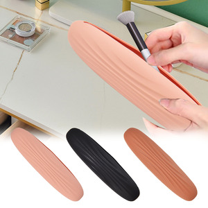 Silicone Cosmetic Bag Dustproof Women Portable Travel Wash <b>Makeup</b> Brush <b>Case</b> Mini Beauty Organizer Toiletry <b>Makeup</b> Kit Pouch - Product Image 1