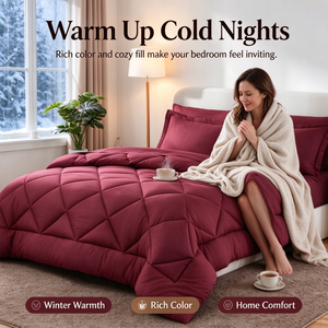 Piumino ChamXue, Trapunta Calda e Spessa per Uso Singolo e Matrimoniale, per Hotel, Primavera Inverno Quattro Stagioni, Morbido e Soffice - Product Image 6