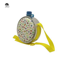Bouteille d'eau portable en plastique de 0,7 L pour le sport, le voyage et le camping, utilisée pour les adultes, gourde en plastique HDPE