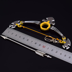 Achat en gros de la légende de <span class=keywords><strong>Zelda</strong></span> Link maître épée bête dieu arc 15CM métal modèle jouet enfants cadeau pendentif porte-clés - Product Image 6